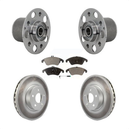 Kit de Rotor et plaquettes de frein revêtus de roulement de moyeu avant, pour Mercedes-Benz E350 E400 E25