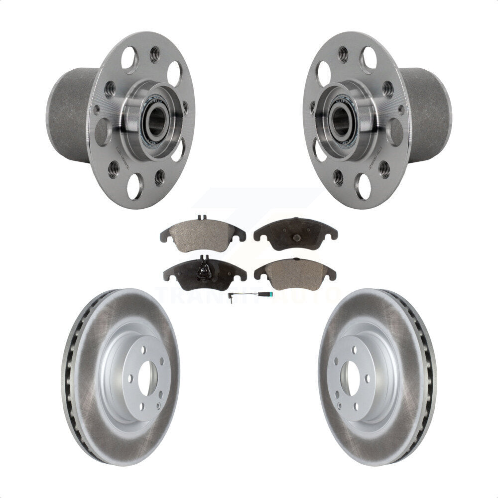 Kit de plaquettes de Rotor de frein, ensemble de roulements de moyeu avant, pour Mercedes-Benz E400 E55