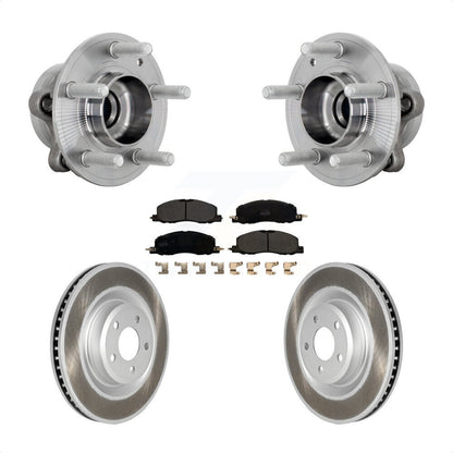 Kit de plaquettes de Rotor de frein, manteau de roulement de moyeu avant, pour Ford Explorer Lincoln Aviator AW
