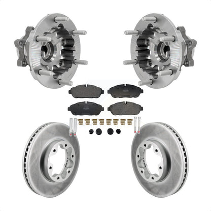 Kit de plaquettes de Rotor de frein, roulement de moyeu avant, pour Ford Transit-250 Transit-350 AW