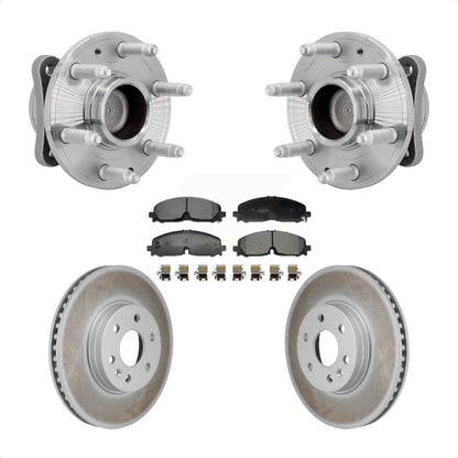 Kit de plaquettes de Rotor de frein, roulement de moyeu avant, pour Chevrolet Colorado GMC Canyon RW