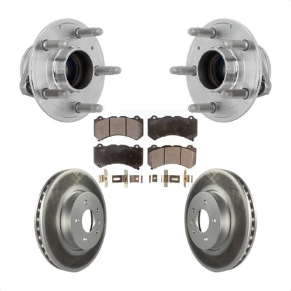 Kit de plaquettes de Rotor de frein, ensemble de roulements de moyeu avant, pour Cadillac ATS V avec RW