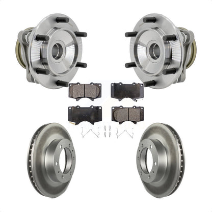 Kit de plaquettes de Rotor de frein, roulement de moyeu avant, pour Toyota Tacoma 4Runner FJ Cruise