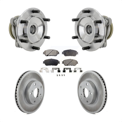 Kit de plaquettes de Rotor de frein, roulement de moyeu avant, pour Toyota Tacoma Pre Runner avec RW