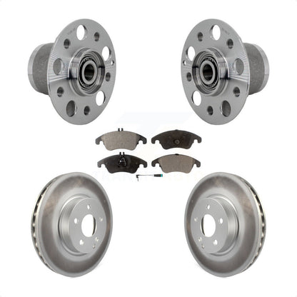 Kit de Rotor et plaquettes de frein revêtus de roulement de moyeu avant, pour Mercedes-Benz E350 C350 C30