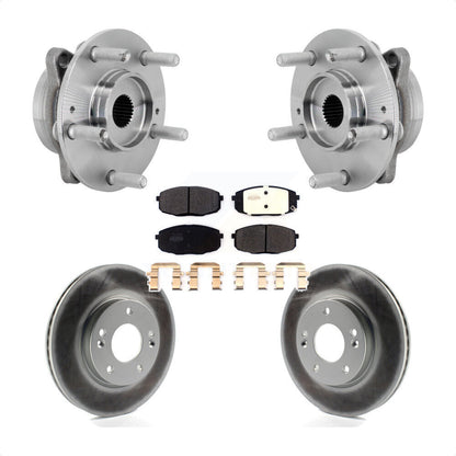 Kit de plaquettes de Rotor de frein, ensemble de roulements de moyeu avant, pour Hyundai Kona Kia Selto