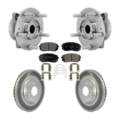Kit de plaquettes de Rotor de frein, ensemble de roulements de moyeu avant, pour Hyundai Kona Kia Selto