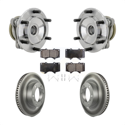 Kit de rotor et de plaquettes de frein revêtus de roulement de moyeu avant, pour Toyota 4Runner RW 2010 – 2021
