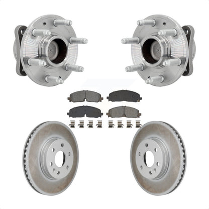 Kit de plaquettes de Rotor de frein, roulement de moyeu avant, pour Chevrolet Colorado GMC Canyon RW