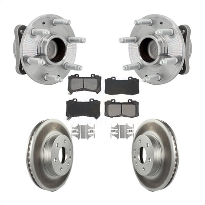 Kit de plaquettes de Rotor de frein, roulement de moyeu avant, pour Chevrolet Colorado GMC Canyon RW