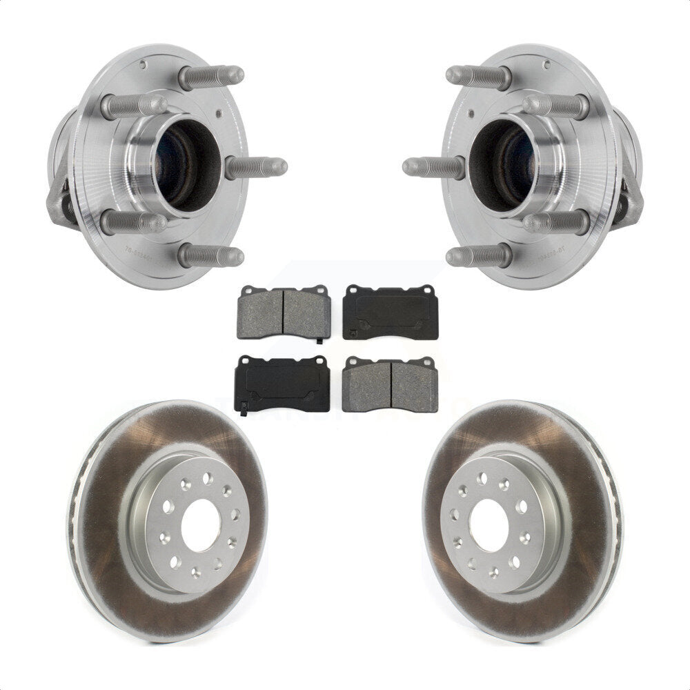 Kit de plaquettes de Rotor de frein, roulement de moyeu avant, pour Chevrolet Camaro Cadillac CTS CT