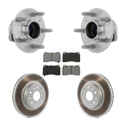 Kit de plaquettes de Rotor de frein, roulement de moyeu avant, pour Chevrolet Camaro Cadillac CTS CT