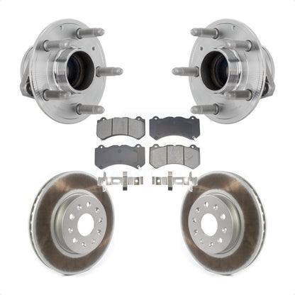 Ensemble de roulement de moyeu avant, Kit de plaquettes de Rotor de frein revêtues pour Chevrolet Camaro LT L