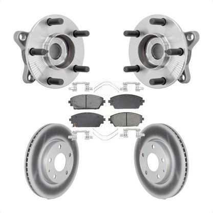 Kit de plaquettes de rotor de frein revêtues d'assemblage de roulement de moyeu avant, pour Mazda 3 FW 2021 – 2022