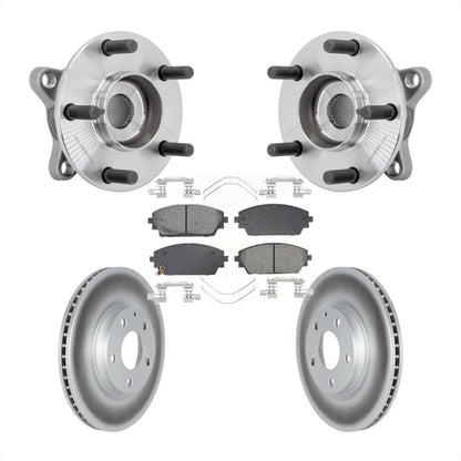 Kit de plaquettes de rotor de frein revêtues d'assemblage de roulement de moyeu avant, pour Mazda 3 AW 2021 – 2022