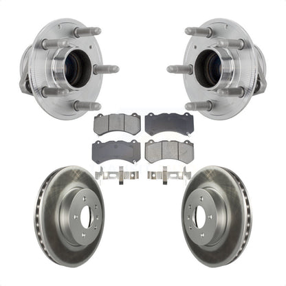 Kit de plaquettes de Rotor de frein, ensemble de roulements de moyeu avant, pour Cadillac ATS V avec RW