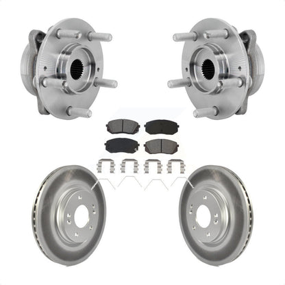 Kit de plaquettes de Rotor de frein, ensemble de roulements de moyeu avant, pour Hyundai Kona Kia Selto