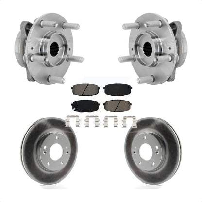 Kit de plaquettes de Rotor de frein, ensemble de roulements de moyeu avant, pour Hyundai Kona Kia Selto