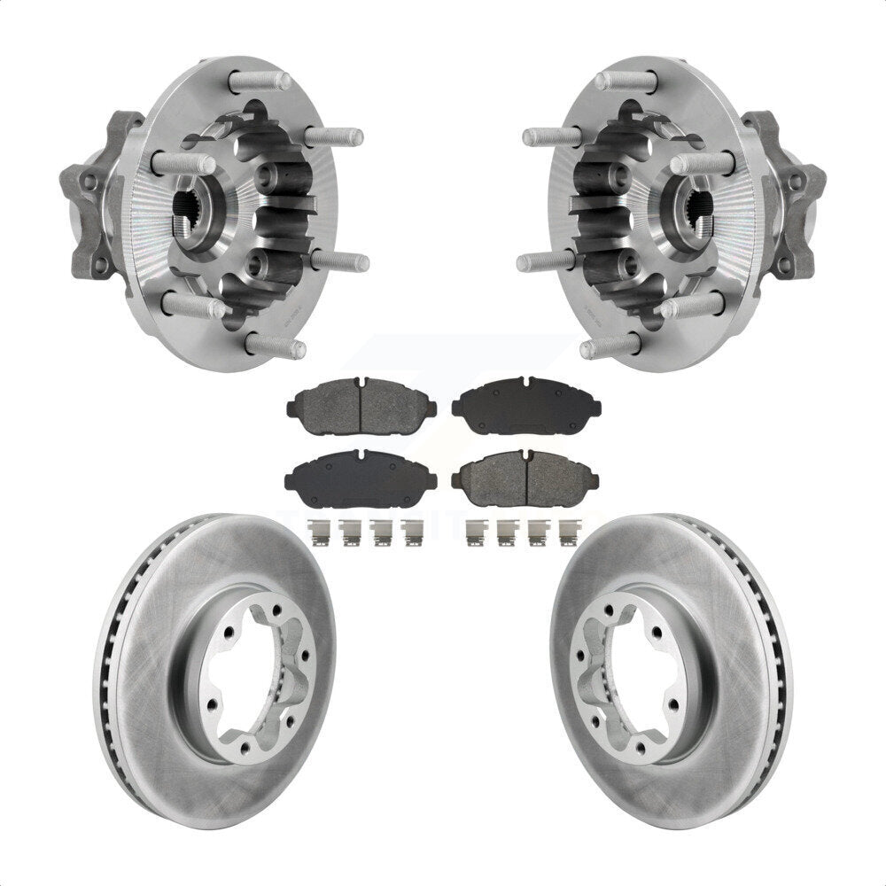 Kit de plaquettes de Rotor de frein, roulement de moyeu avant, pour Ford Transit-250 Transit-350 AW