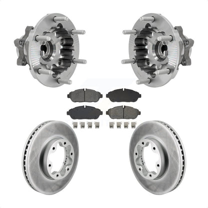 Kit de plaquettes de Rotor de frein, roulement de moyeu avant, pour Ford Transit-250 Transit-350 AW