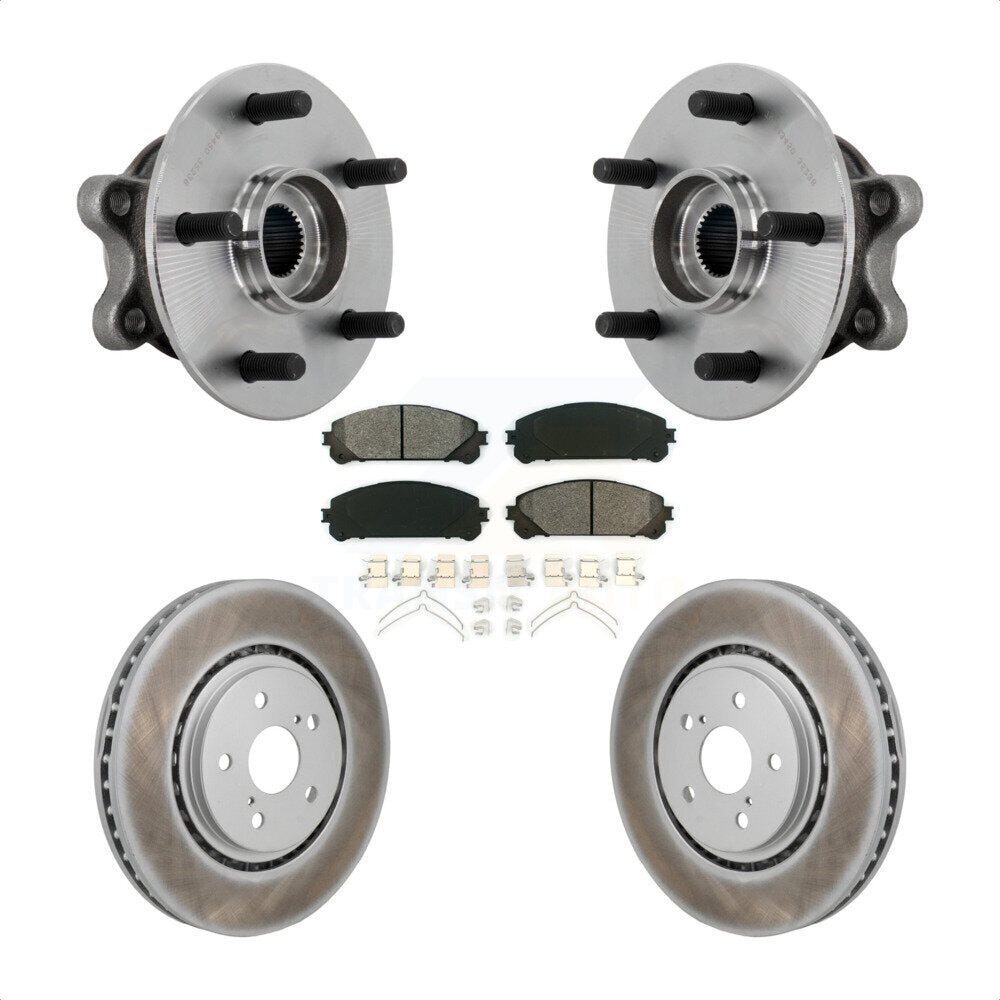 Kit de plaquettes de rotor de frein, ensemble de roulements de moyeu avant, pour Toyota Sienn 2021 – 2023