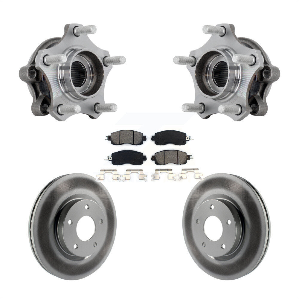 Kit de plaquettes de rotor de frein, ensemble de roulements de moyeu avant, pour Nissan Altim 2019 – 2023