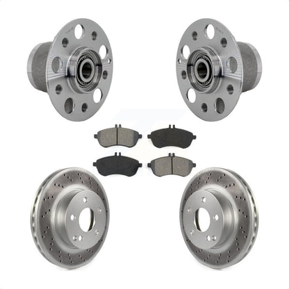Kit de plaquettes de Rotor de frein, ensemble de roulements de moyeu avant, pour Mercedes-Benz C300 C25