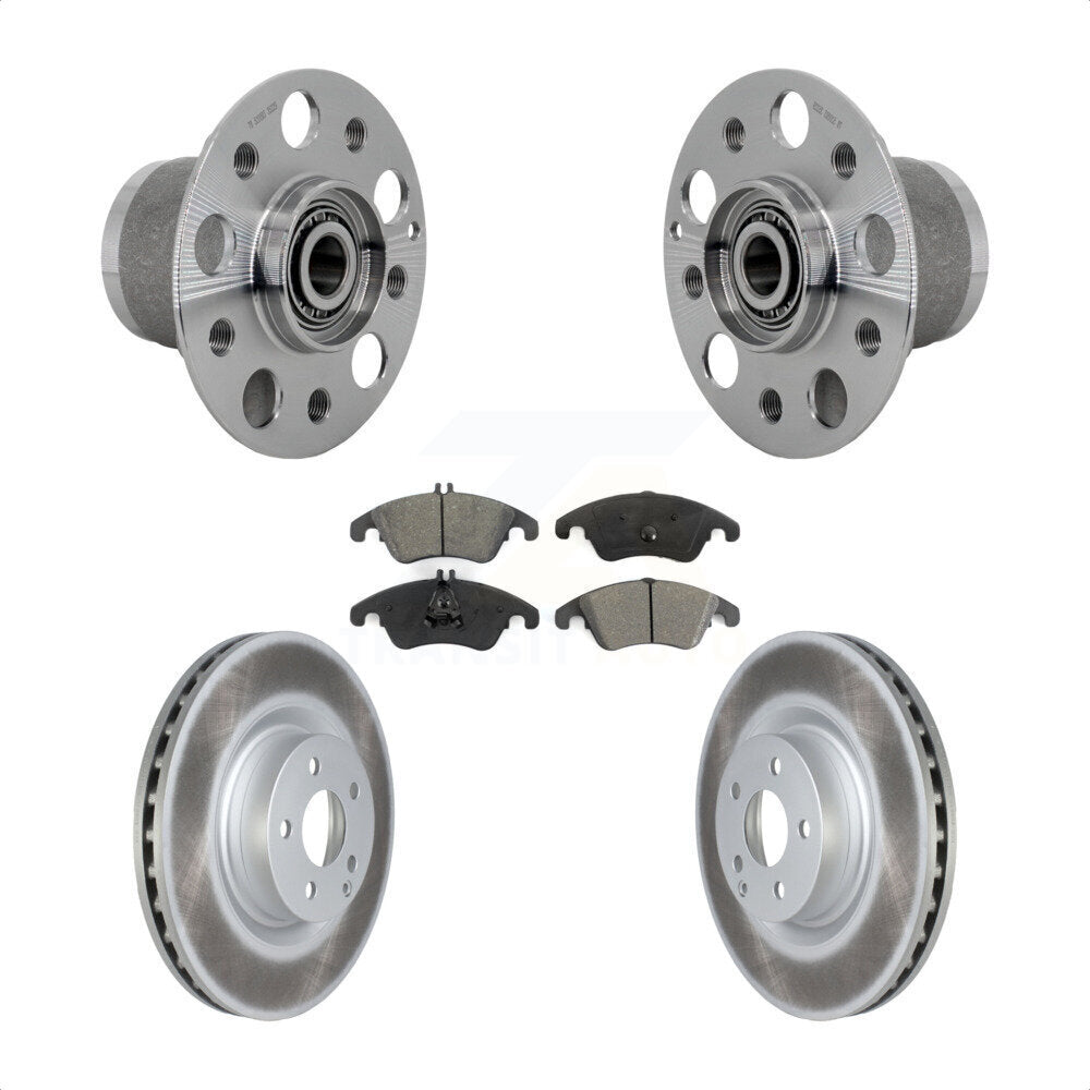 Kit de plaquettes de Rotor de frein, ensemble de roulements de moyeu avant, pour Mercedes-Benz E550 C25