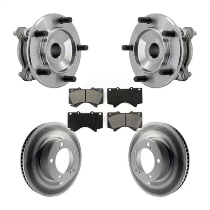 Kit de plaquettes de Rotor de frein à disque enduit de roulement de moyeu avant pour Toyota Tundra Sequoia RW
