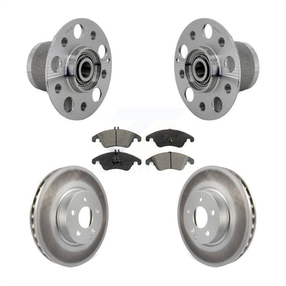 Kit de Rotor et plaquettes de frein revêtus de roulement de moyeu avant, pour Mercedes-Benz E350 C350 C30