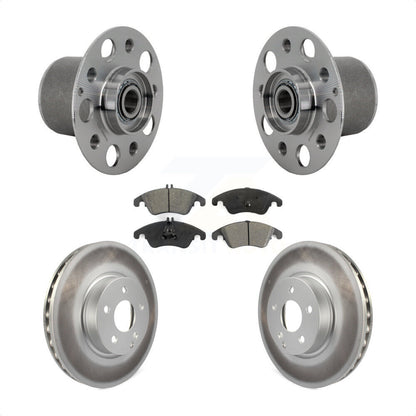 Kit de Rotor et plaquettes de frein revêtus de roulement de moyeu avant, pour Mercedes-Benz E350 E400 E25