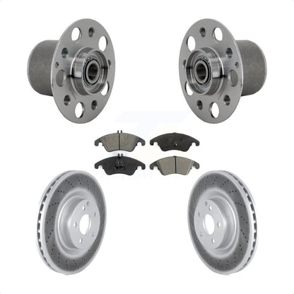 Kit de plaquettes de Rotor de frein, ensemble de roulements de moyeu avant, pour Mercedes-Benz E400 E55