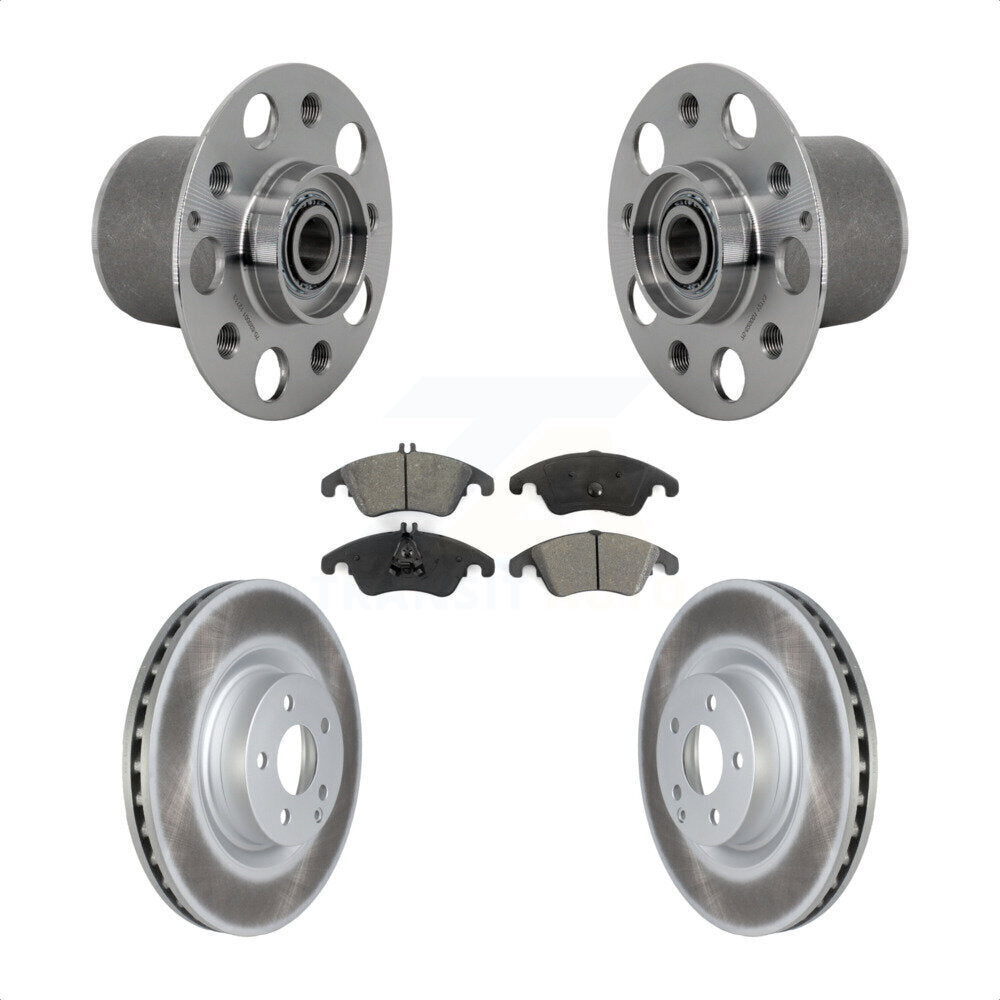 Kit de plaquettes de Rotor de frein, ensemble de roulements de moyeu avant, pour Mercedes-Benz E400 E55