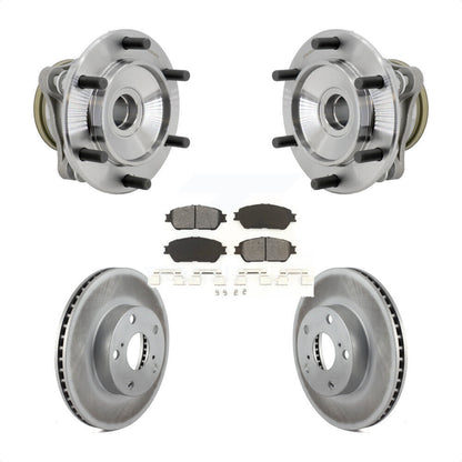 Kit de plaquettes de Rotor de frein, roulement de moyeu avant, pour Toyota Tacoma Pre Runner avec RW