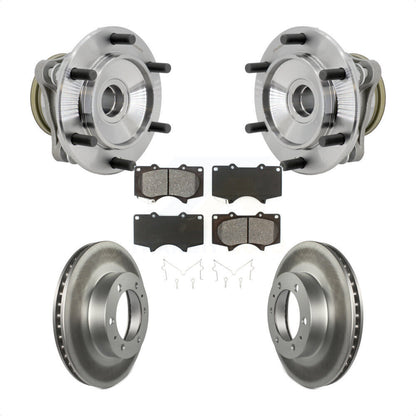 Kit de plaquettes de Rotor de frein, roulement de moyeu avant, pour Toyota Tacoma 4Runner FJ Cruise