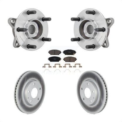 Kit de plaquettes de rotor de frein revêtues d'assemblage de roulement de moyeu avant, pour Mazda 3 FW 2021 – 2022
