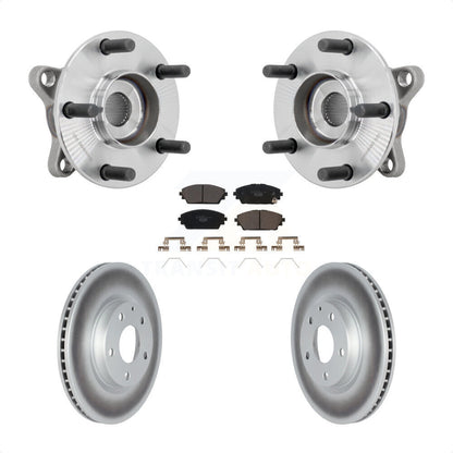 Kit de plaquettes de rotor de frein revêtues d'assemblage de roulement de moyeu avant, pour Mazda 3 AW 2021 – 2022