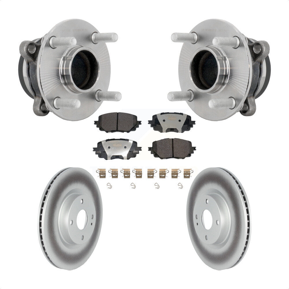 Kit de plaquettes de Rotor de frein à disque enduit d'assemblage de roulement de moyeu avant pour Mazda MX-5 Miat