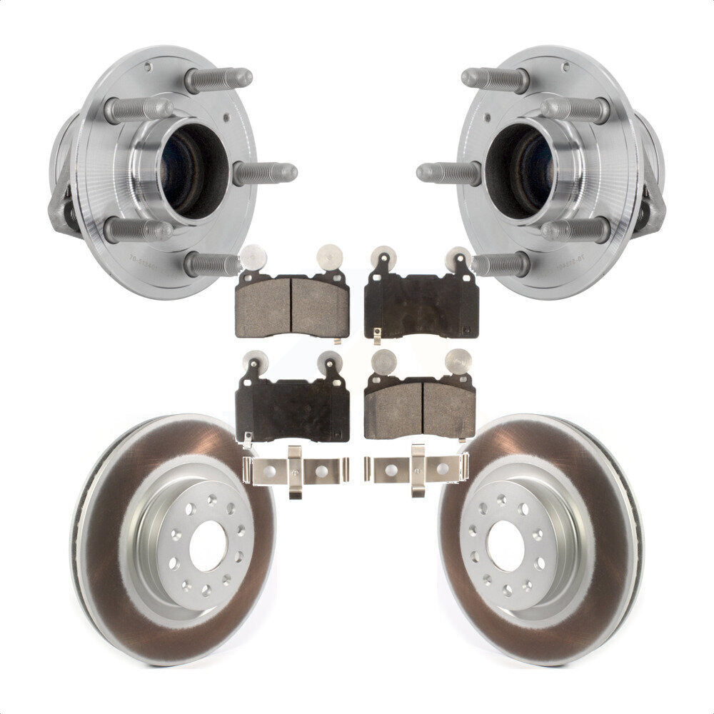Kit de plaquettes de Rotor de frein, roulement de moyeu avant, pour Chevrolet Camaro Cadillac CT6 CT