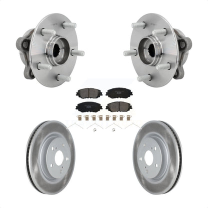 Kit de plaquettes de Rotor de frein enduites de roulement de moyeu avant, pour Toyota C-HR Lexus UX250h UX20