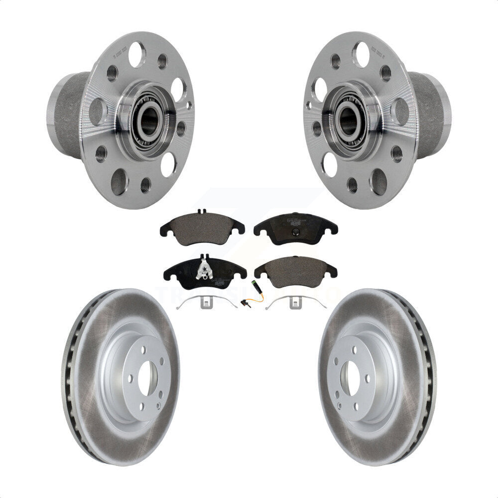 Kit de plaquettes de Rotor de frein, ensemble de roulements de moyeu avant, pour Mercedes-Benz E550 C25
