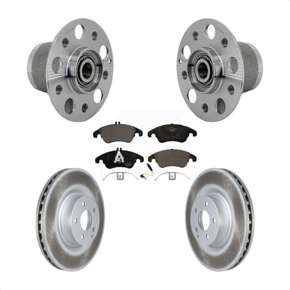 Kit de plaquettes de Rotor de frein, ensemble de roulements de moyeu avant, pour Mercedes-Benz E550 C25