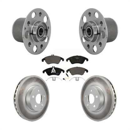 Kit de Rotor et plaquettes de frein revêtus de roulement de moyeu avant, pour Mercedes-Benz E350 E400 E25