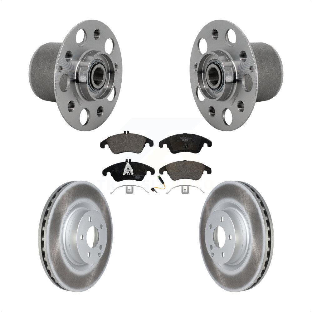 Kit de plaquettes de Rotor de frein, ensemble de roulements de moyeu avant, pour Mercedes-Benz E400 E55