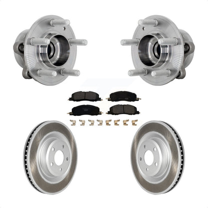 Kit de plaquettes de Rotor de frein, manteau de roulement de moyeu avant, pour Ford Explorer Lincoln Aviator AW