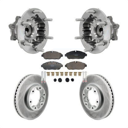 Kit de plaquettes de Rotor de frein, roulement de moyeu avant, pour Ford Transit-250 Transit-350 AW