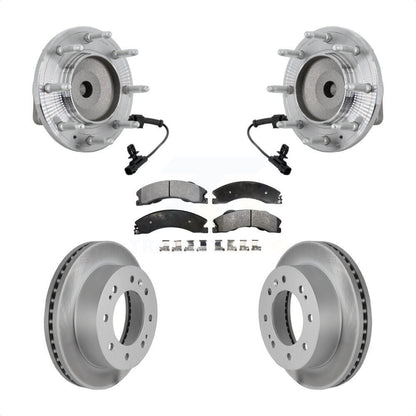 Kit de plaquettes de Rotor de frein, roulement de moyeu avant, pour GMC Chevrolet Sierra 2500 HD 350