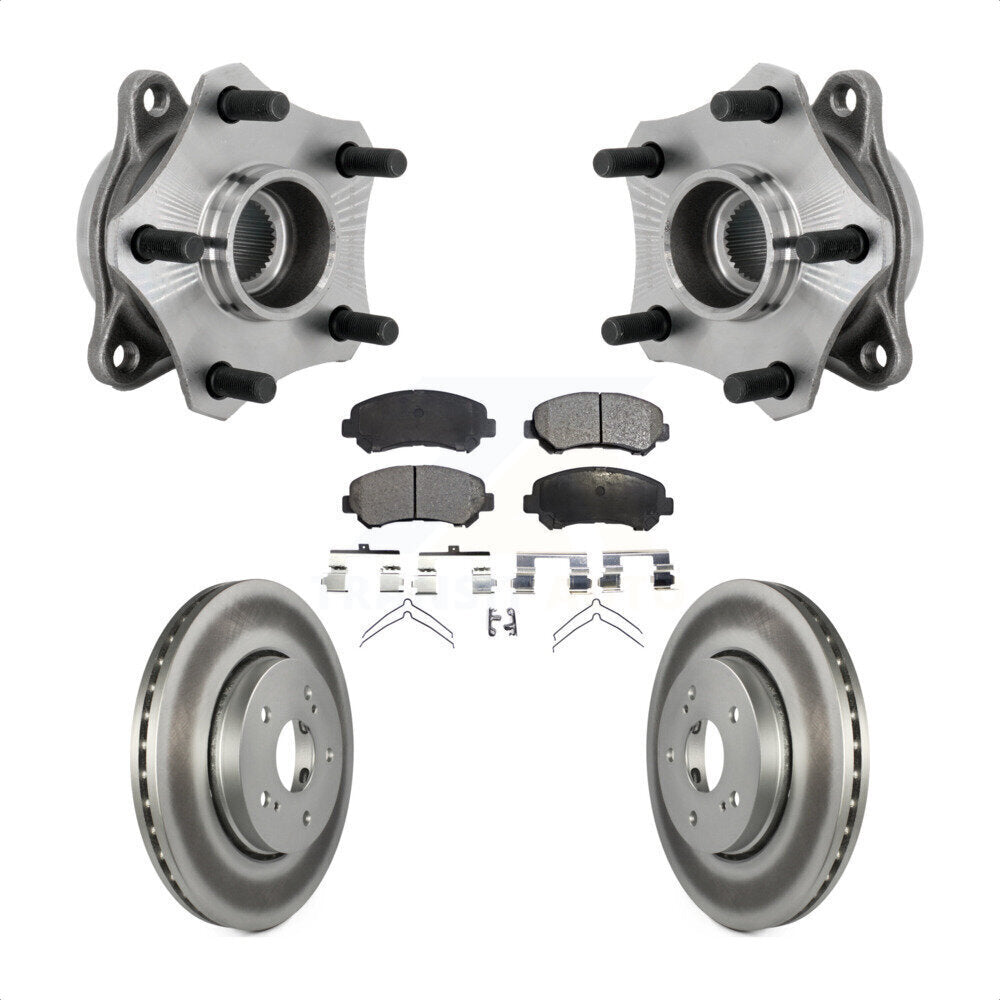 Kit de plaquettes de Rotor de frein, ensemble de roulements de moyeu avant, pour Suzuki Kizash 2010 – 2013