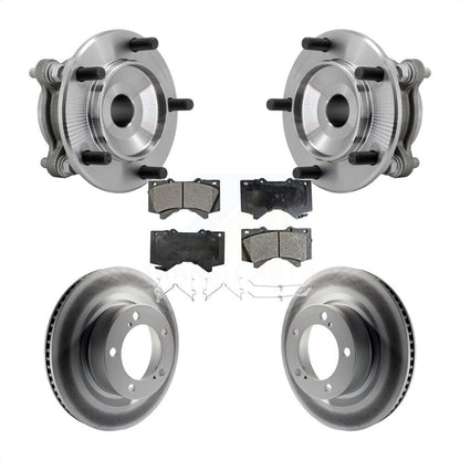 Kit de plaquettes de Rotor de frein à disque enduit de roulement de moyeu avant pour Toyota Tundra Sequoia RW