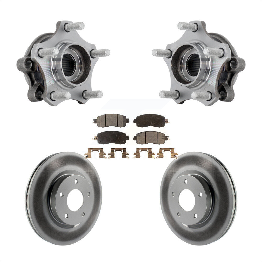 Kit de plaquettes de rotor de frein, ensemble de roulements de moyeu avant, pour Nissan Altim 2019 – 2023